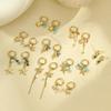 GEMCHIC Women's Stainless Steel Earrings Ocean Starfish Set Summer Fashion New Design