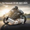 Kawasaki ZX10R 2021-2025 Auspuff Mittelrohr Adapter Edelstahl