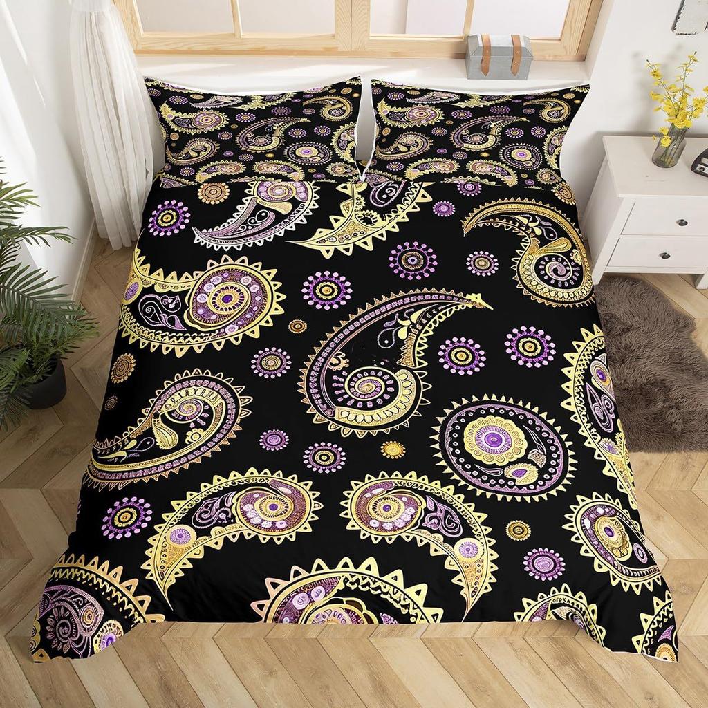 Gothic Style Down Comforter Set Bedding Set 3-piece Duvet Cover Set