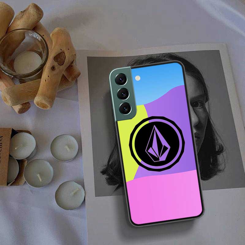 

Volcom Logo Phone For Samsung S25 Edge Galaxy S22 Ultra S21 S10 S9 Plus S20 S23 S24 FE Case S10E Cover Silicone Soft Coque Funda Samsung S25 Ultra