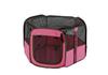 Richell Foldable Pet Playpen 75-75 (75 X 65 X 44.5 Cm) Pink