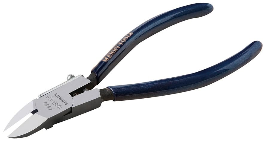 Muromoto Iron Works Merry High Plastic Nippers with a Angled Blade 160SA-125