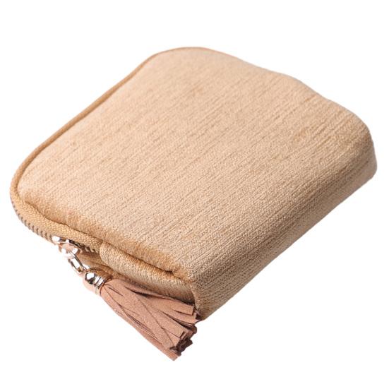 Sac à Bijoux Grande Capacité Fermeture Éclair Portable Organisateur de Bijoux de Voyage Multi-Compartiments Pochette de Rangement pour Bijoux