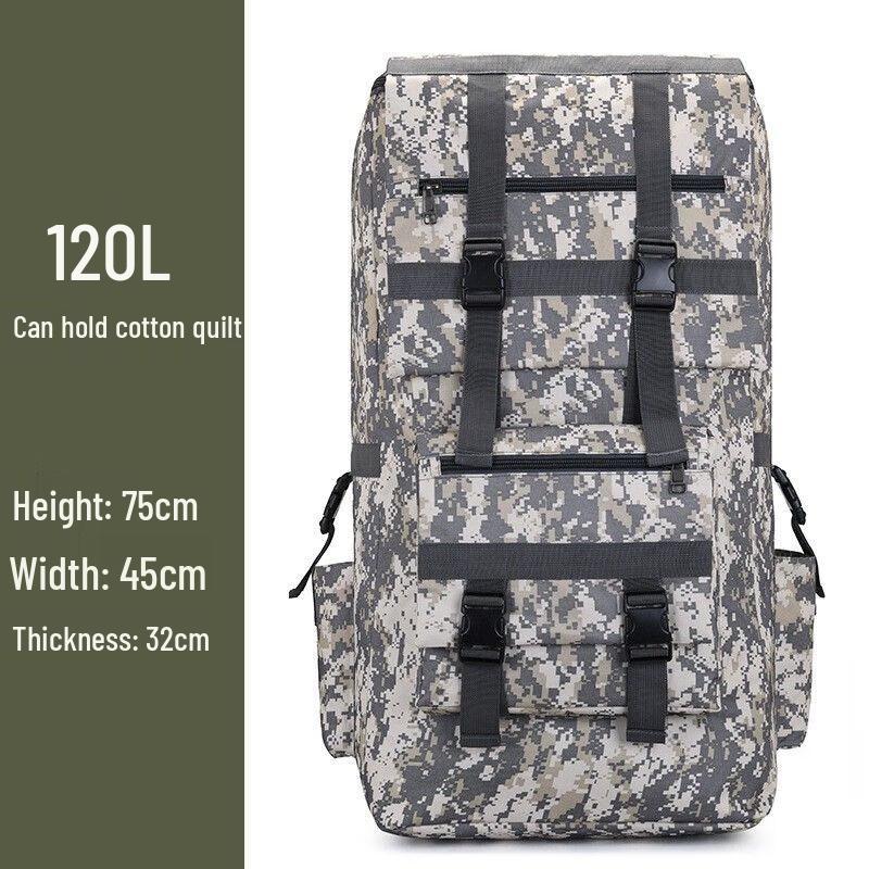 Qiu Qiao 120L Extra Large Outdoor Travel Backpack 120L
