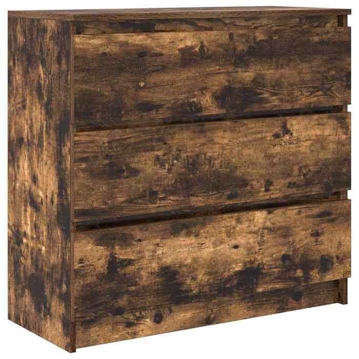 VidaXL Buffet Smoked Oak 80x35x76 Cm Engineered Wood, Storage Furniture, Kitchen Storage Furniture, Furniture of 861737