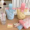 MINKYS Kawaii Big Capacity Girls Pencil Case Pen Storage Bag Cute Pencilcase Pencil Punch Back To School Kids Gift Stationery