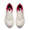 Anta Galaxy Slip Resistant Abrasion Resistant Low Top Casual Shoes Men's White Red 912618839-1