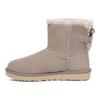 Two-Layer Cowhide Short Boots