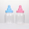 4pcs Cute Plastic Candy Bottle Transparent Mini Feeding Bottle  Christening Gift