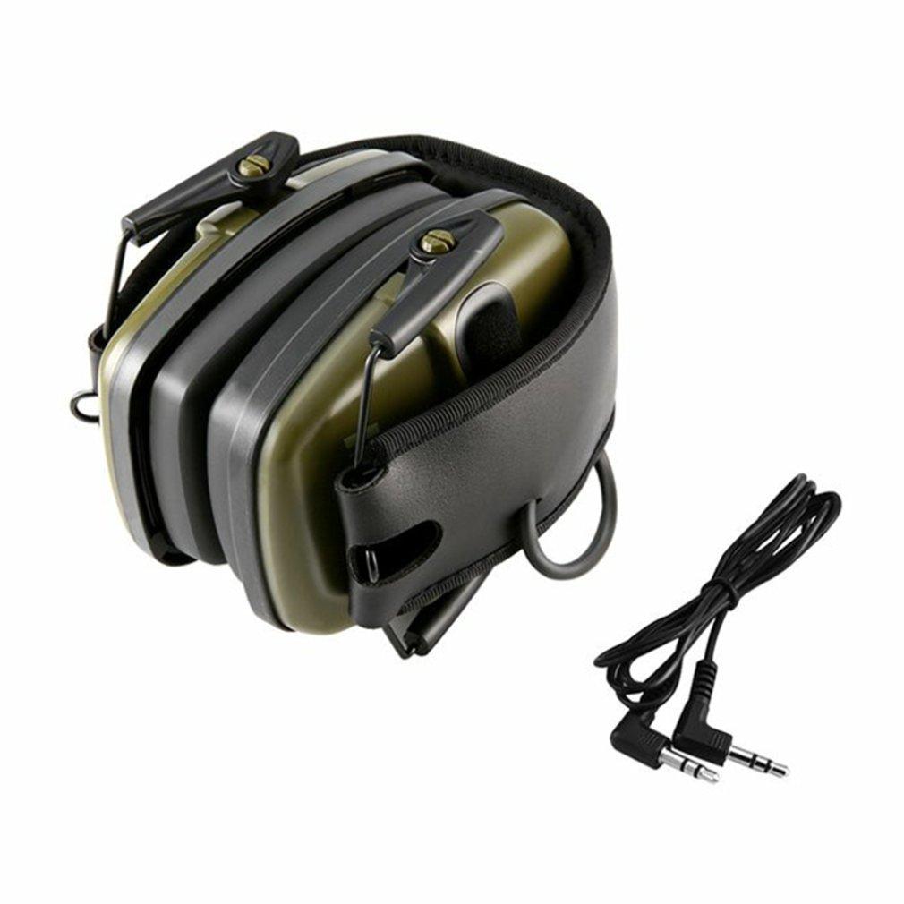 Tactical Electronic Shooting Earmuff Anti-noise Headphone Sound Amplification Hearing Protection Headset Foldable impact sports
