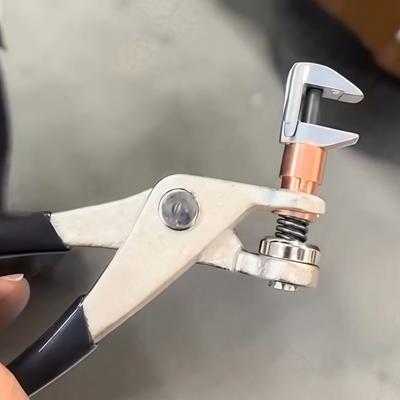 1pcs Spring Locking Side Clamps for Woodworking Carpentry Sheet Metal Automotive Repair Aircraft Skin Rivet Positioning Tools
