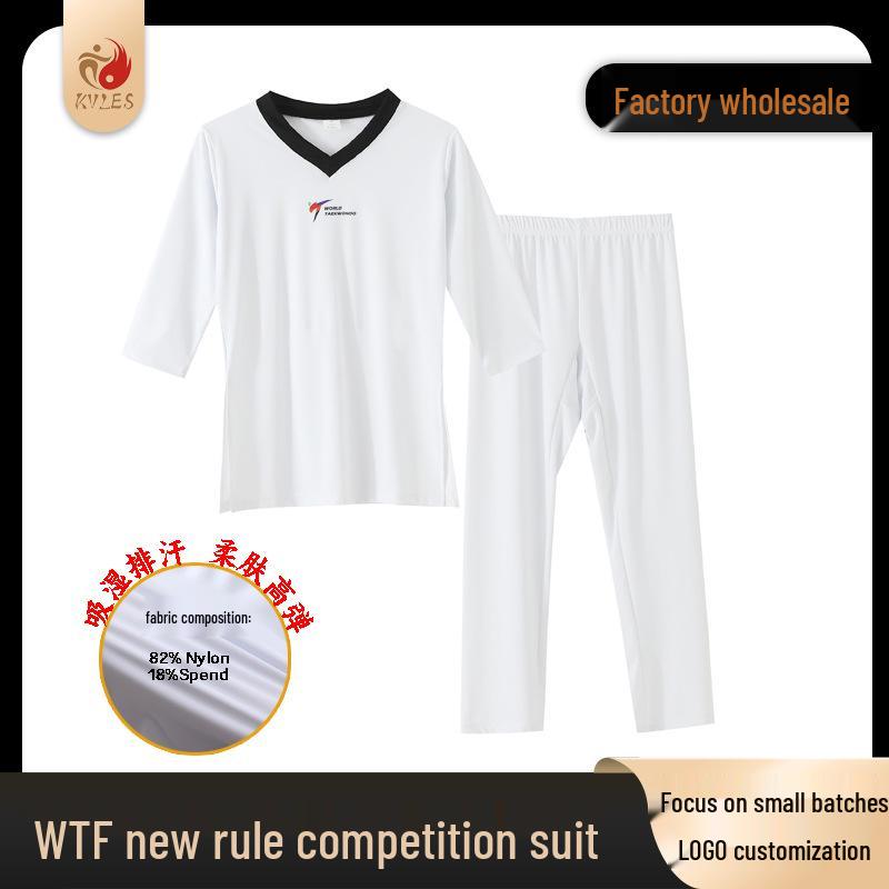 Customizable Martial Arts Uniform: Competition & Training Compatible with Dojo Logos
