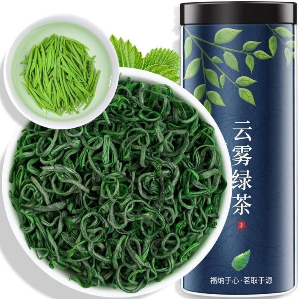 

2024 New Tea Qingqian Tender Buds High Mountain Fried Green Tea Canned 150G/1 can