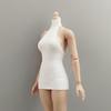 HAMRETHYPPZ 1/6 Female Costume Sexy Dress and Mini Skirt White (Body, Head, Shoes Not Included)