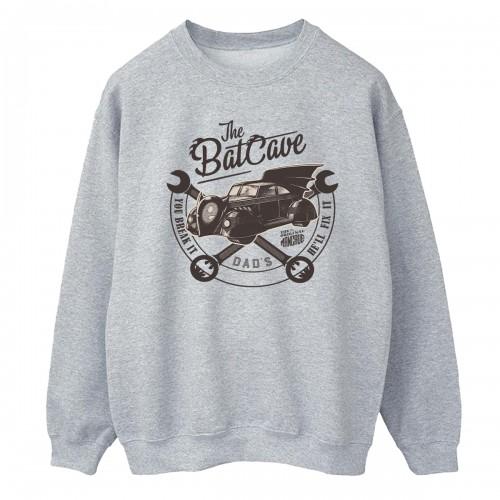 Batman Mens The Batcave Car Sweatshirt