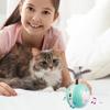 Interaktives Katzenspielzeug Ball Interaktives Spielzeug Katzenangel Ball Automatisch Bewegender Katzenball USB Wiederaufladbar Mit 2 Modi Intelligentes Katzenspielzeug