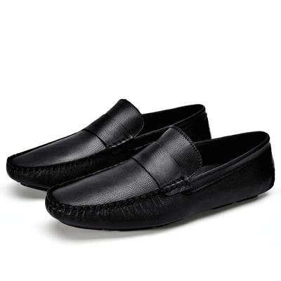 Man Moccasins Slip On Flats Genuine Leather Shoes Men Loafers Lightweight Homme Luxury Brand Italian Shoes Driving Shoes Fashion