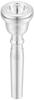 Arisan Trumpet Mouthpiece 10 Silver Plated Finish 1/2C,