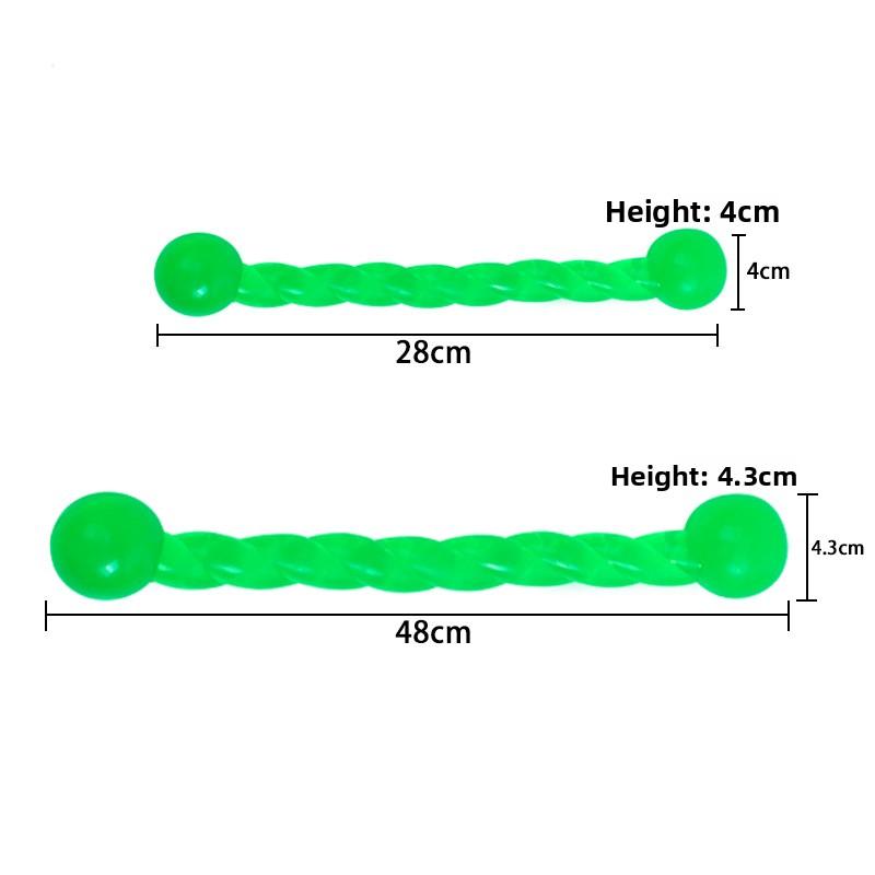 Dog Golden Retriever Bite Resistant Ball Teeth Grinding Twist Stick, Medium and Large-sized Dog Pet Cat Training Teeth Cleaning