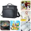 Camping-Aufbewahrungstasche Große Kapazität Isoliert-Lunchtasche mit verstellbarem Schultergurt Isoliertes Etui für Frühlingsausflug Reisen