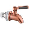 Spigot for Beverage Dispenser Stainless Steel Metal Spigot Dispenser Jar Juice Cold Drink Wine Beer Replacement Faucet Dropship