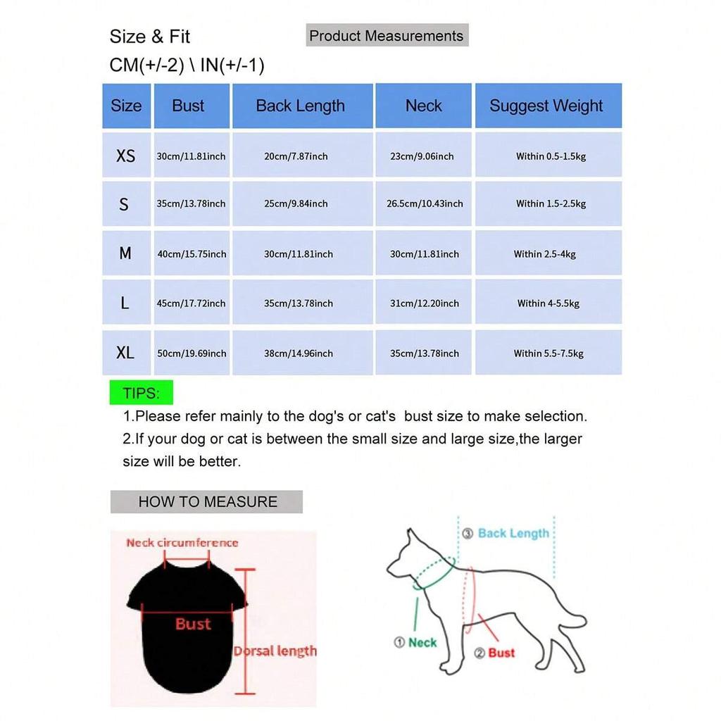 1pc-Pet autumn and winter warm thick vest with cute lamb embroidery pattern