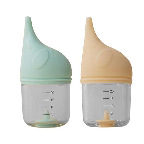 20ML Cat Bottle Anti-Choking Kitten Newborn Pet Puppy Feeder Food-grade Silicone Nipple Detachable Lid Sterilizable Bottle