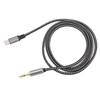 1m TYPE C To 3.5mm Sound Aux Jack Cable USB C To 3.5mm Cord for Jogging Driving Travels