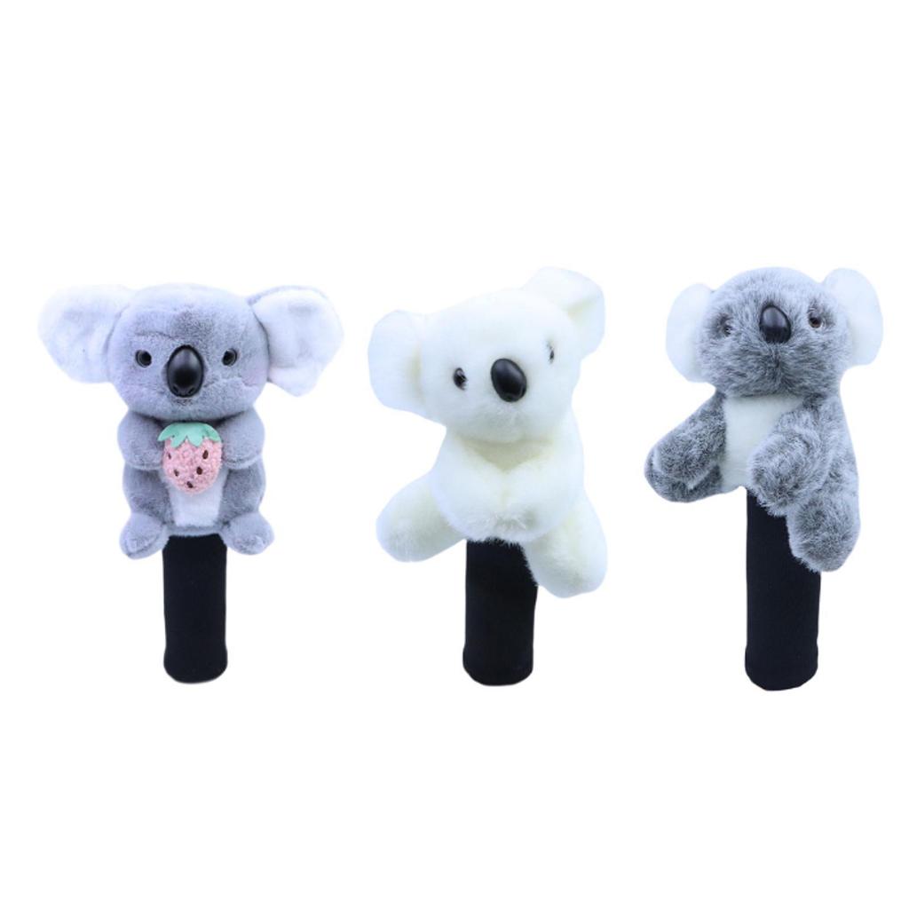Koala Golf Headcover for Drivers Hybrid Golf Gift Funny Cute Lightweight Golf Accessories Golf Club Head Cover Lovely Plush