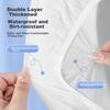 QIHAIQIU Disposable Toilet Seat Covers for Postpartum Women, 10-Pack Travel Hotel Full Coverage Extra Large Thick Waterproof Seat Protectors