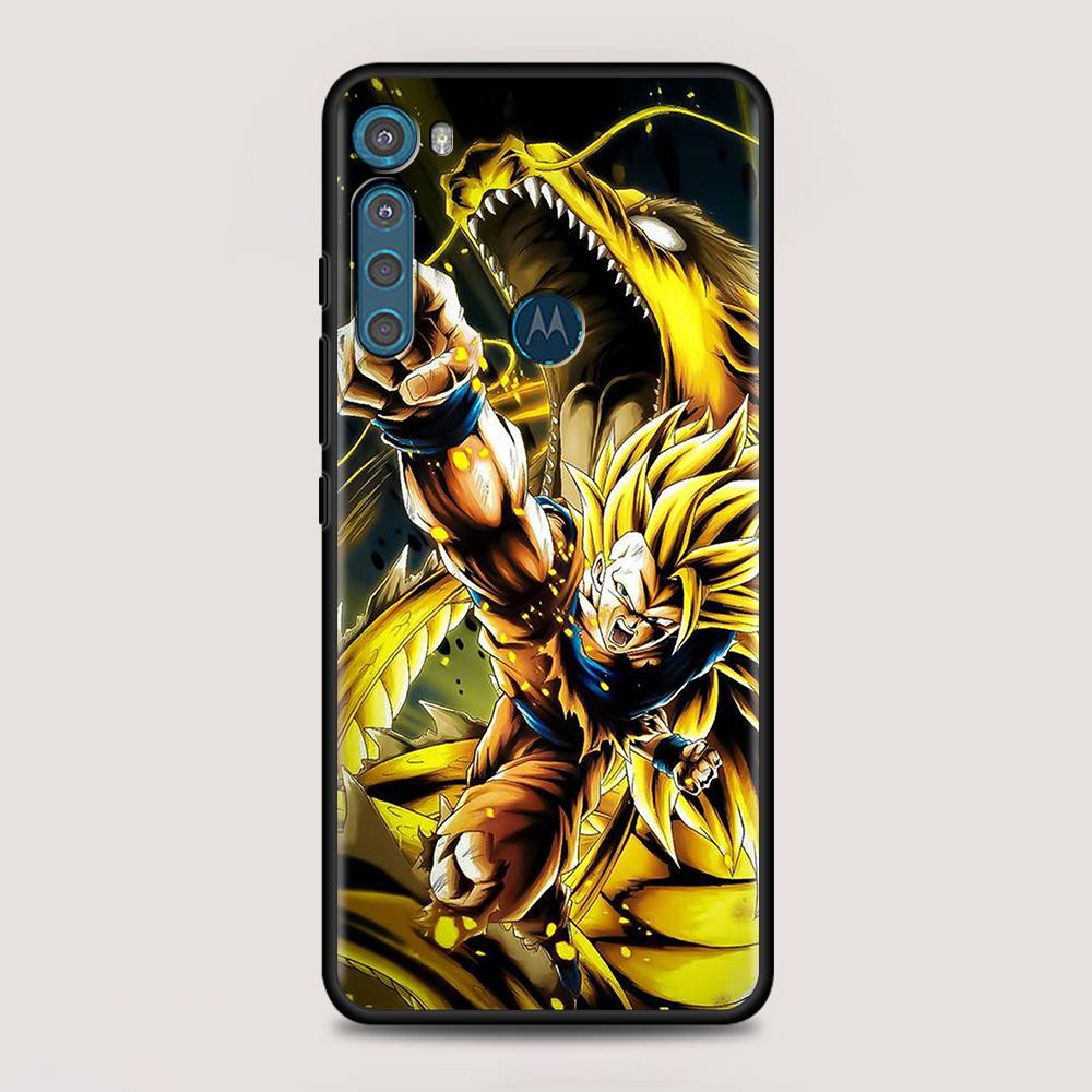

Dragon Ball Сон Гоку и Готен для MOTOROLA One Fusion Plus G60 G50 G40 G30 G20 G10 G9 G8 Lite E6s Edge 20 Pro G Stylus Case Moto G Stylus 5G