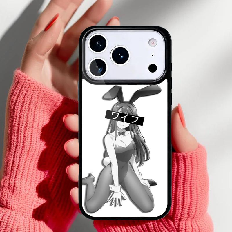 Sugoi Senpai Anime Phone Case for iPhone 17 Air 16e 15 14 13 Pro Max Back Cover for 12 11 Pro Coque