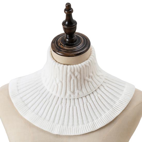 Fake Collar Scarf Quick-Drying Thickened Warm Fake Collar Scarf Winter Decorative Warm Neckwear Layering