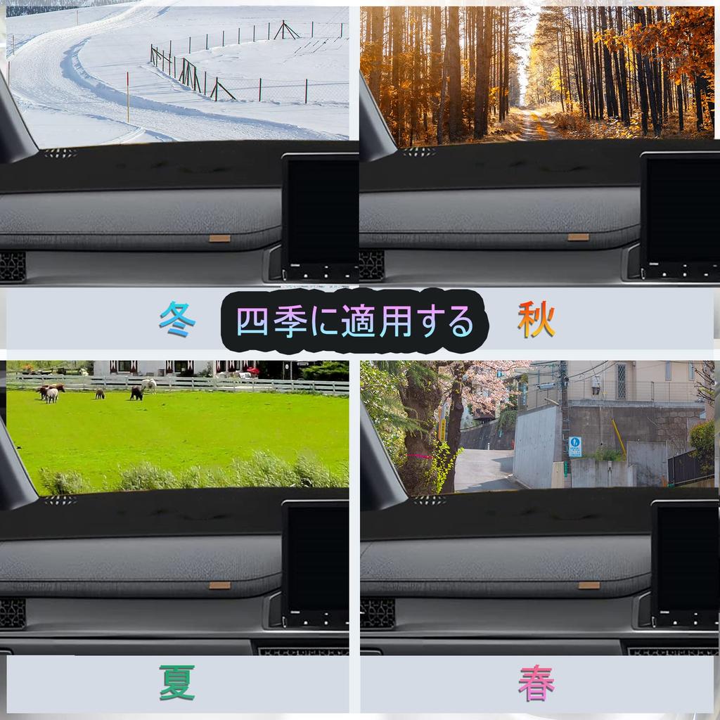 Custom Dashboard Mat for Honda STEPWGN RP6 RP7 RP8 (2022-Present) Flannel Anti-Glare Sun Shade Heat Insulation Black