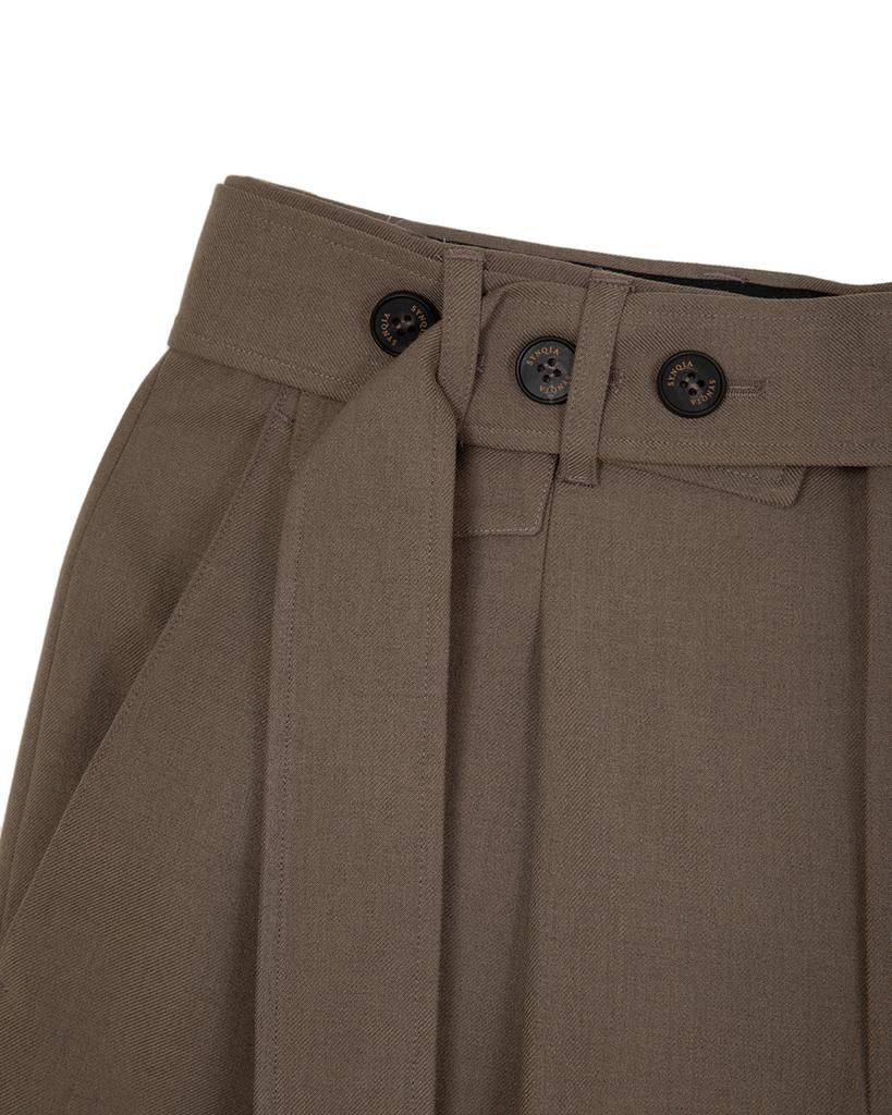 Sinkia Mini Pocket Belted Trousers Khaki