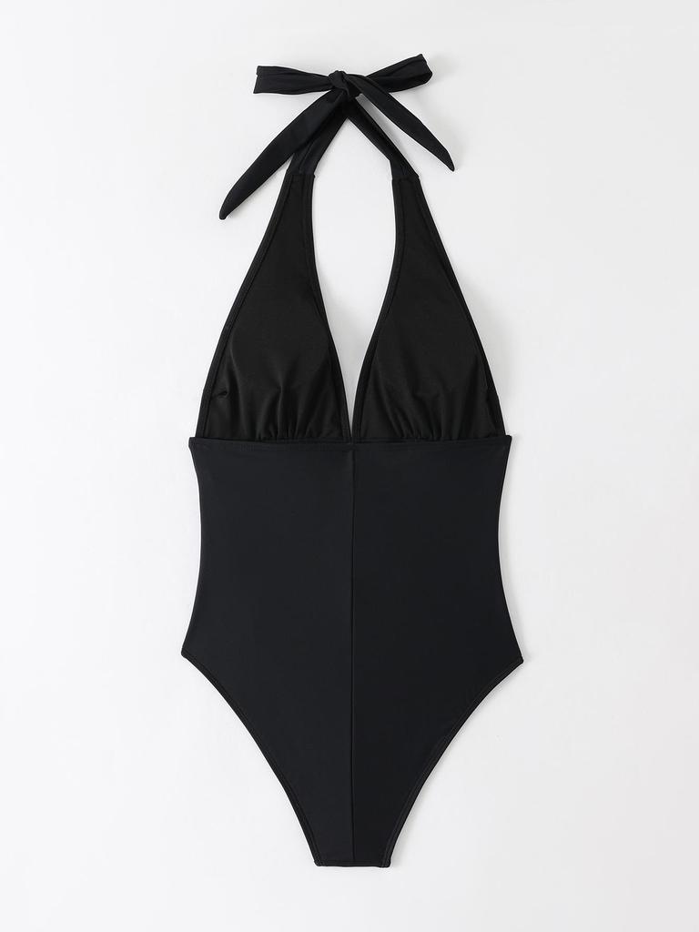 2026 European & American Conservative One-Piece Swimsuit for Women