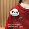 Adorable Red Panda Brooch: Cute Plush Backpack Pin for Students, Couples & Women - Perfect Birthday Gift