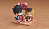 Kozume Kenma and Kuroo Tetsuro plastic painted finished figure Qset+ Haikyu!! non-scale