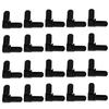 20pcs Reinforced Screen Frame Corner Connector ABS Screen Corner Replacement  Door Screen