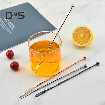 Bețișor de amestecare din oțel inoxidabil, anti-alunecare, amestecare vin, prindere confortabilă, agitator pentru băuturi, instrument pentru barman