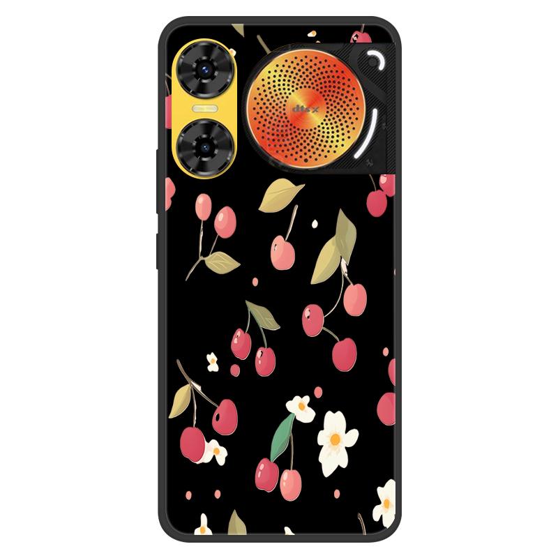 For ZTE Nubia Music 2 Case 2025 New 5G Fashion Flower Soft Silicone Shockproof Bumper For nubia Music2 5G Strip Phone Back Cover