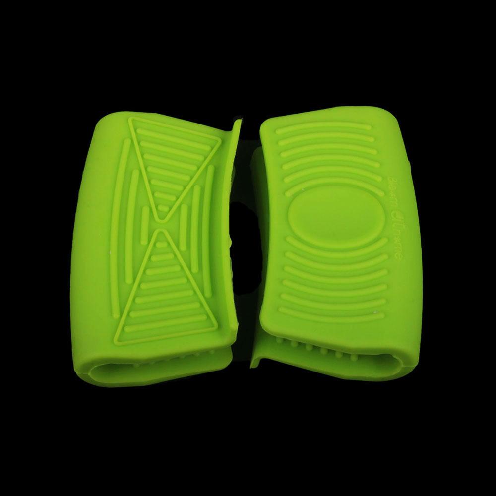Silicone World Grip Silicone Pot Holder Sleeve Insulation Non Slip Pot Glove Anti-Scalding Pan Handle Cover Grip Kitchen Tools