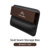 Autositz-Spalt-Aufbewahrungsbox Wildleder für Citroen C4 C3 C5 C1 C2 Berlingo Celysee Cactus Picasso Aircross Saxo Grand alc256