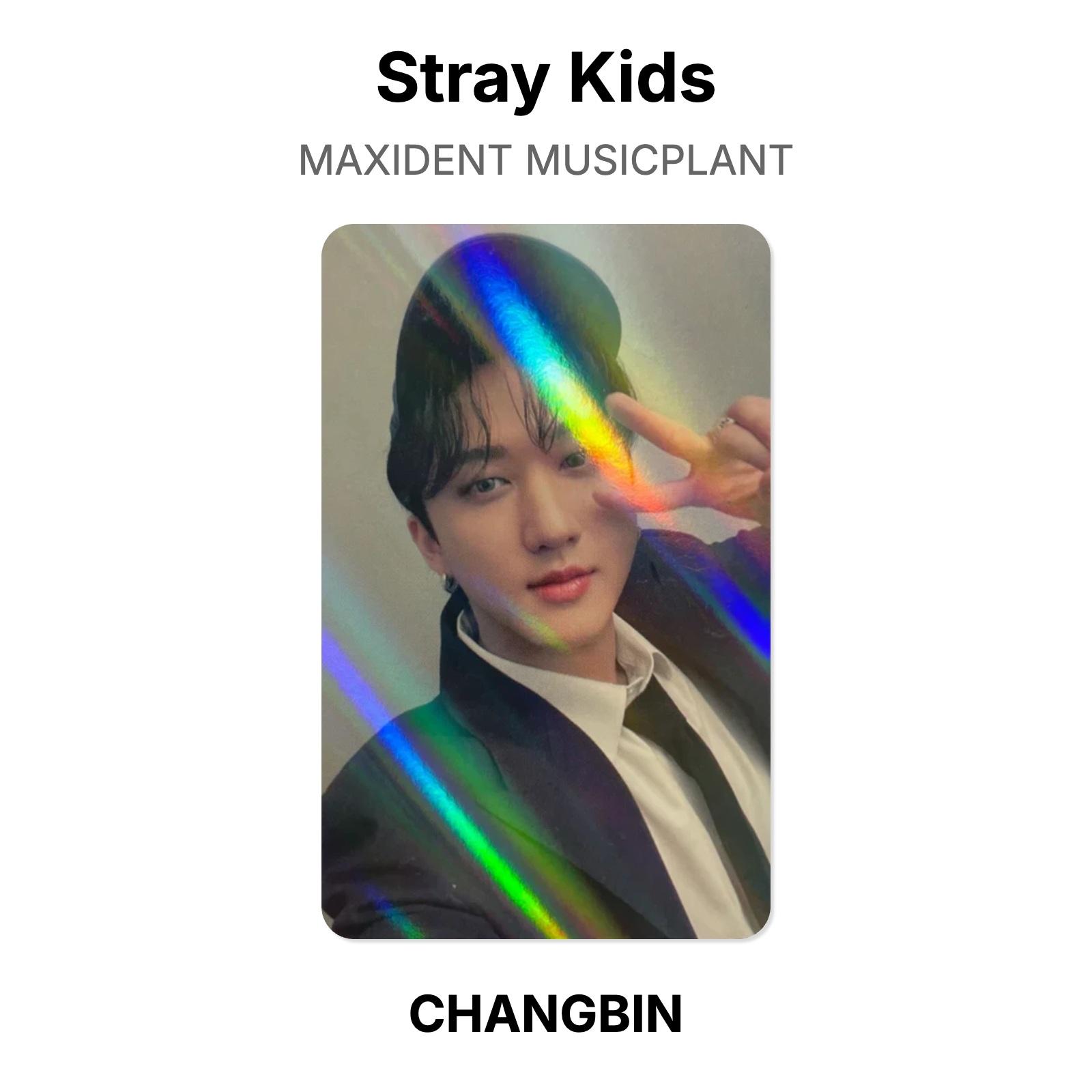 Stray Kids MAXIDENT MUSICPLANT Official Photocard CHANGBIN