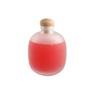 Premium Homemade Fruit Wine Bottles: Sealed, Leak-Proof, Frosted Glass with Large Belly Design