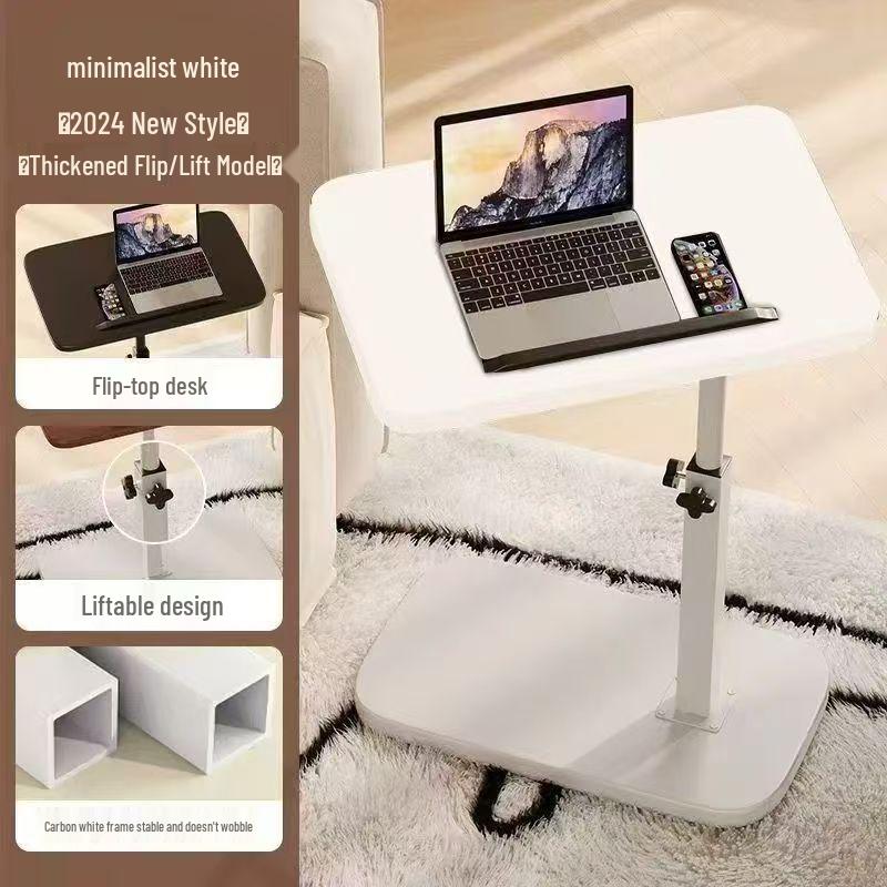 Compact Folding Side Table for Bedroom or Living Room