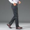 Yiliteng Men's Thickened Casual Straight-Leg Jeans YTMSDKY9346