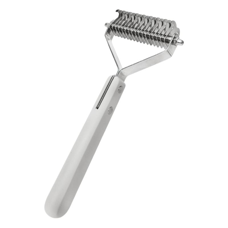 

Professional Pet Grooming Comb With Ergonomic Handle For Long Haired Dog Cats Detangling Knots Grooming Accessories 1