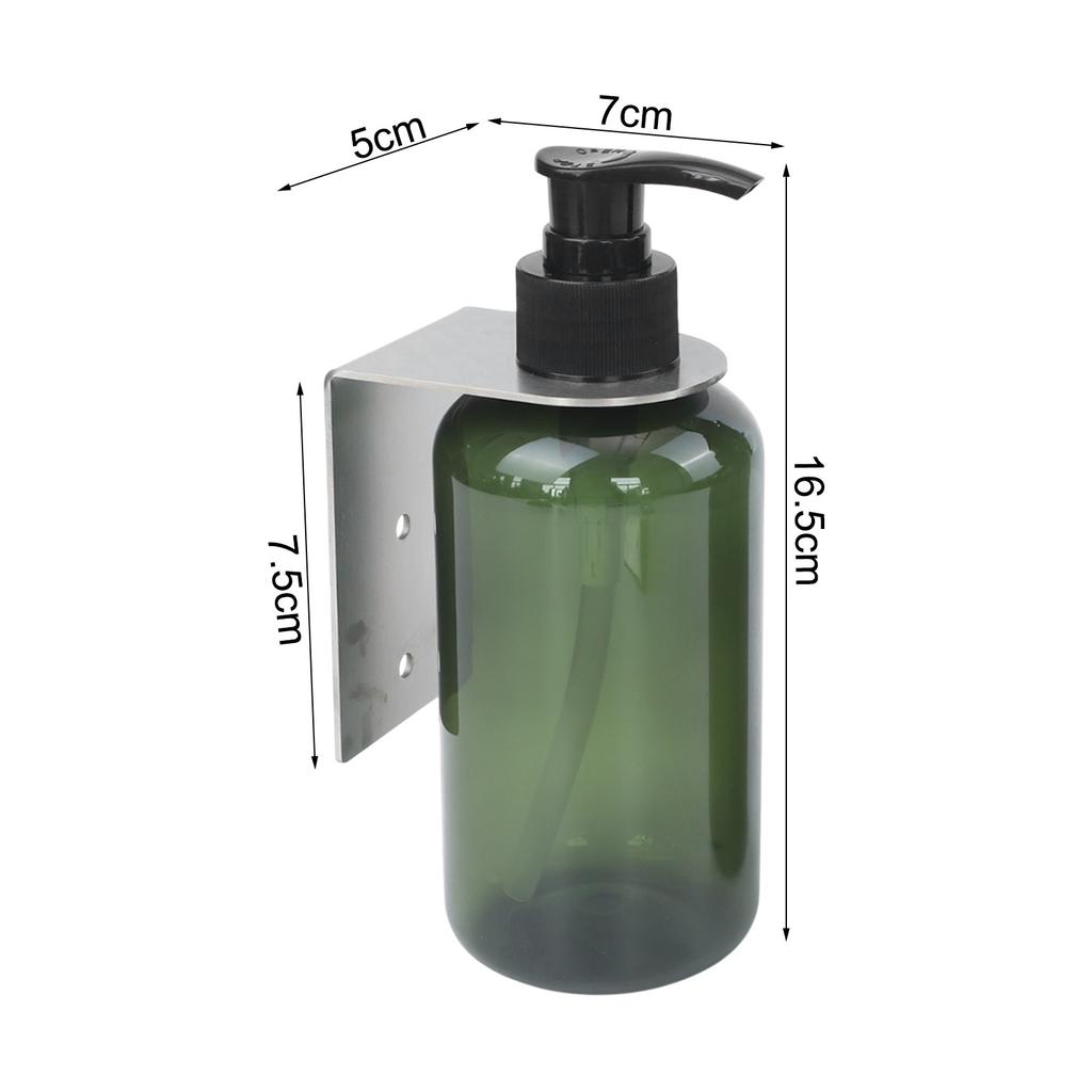 Space Saving 300ML Wall Mounted Soap Dispenser Perfect for Shower Gel For Shampoo and Lotion In Home or Office Environments