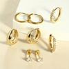 8pcs Hypoallergenic Thick Earrings Cartilage Jewelry Set